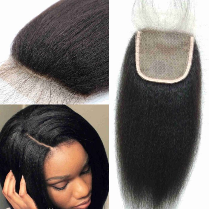 silk top closure hair