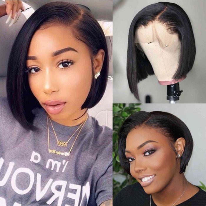 lace front bob wigs